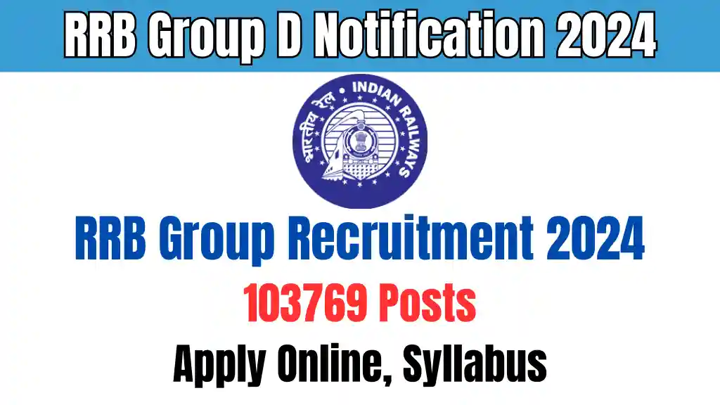 RRB Group D Notification 2024