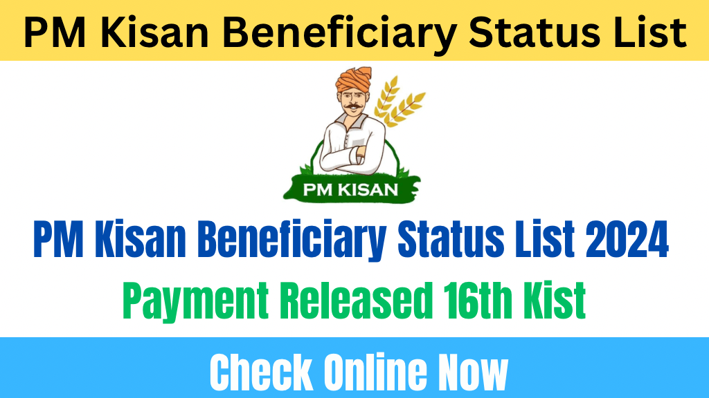 PM Kisan Beneficiary Status List 2024