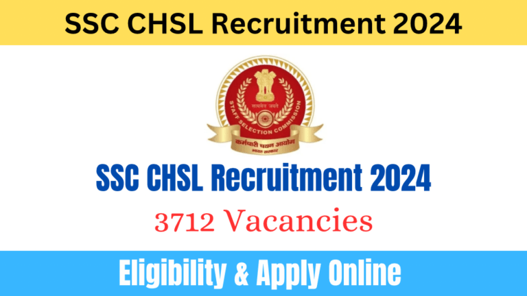 SSC CHSL Recruitment 2024