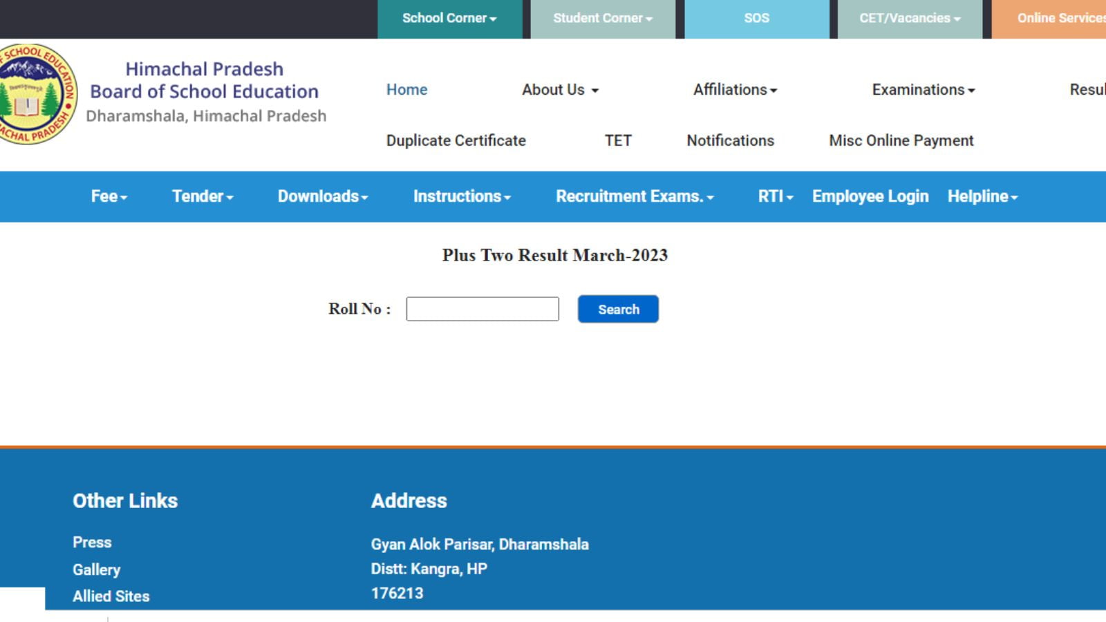 HP Board 12th Result 2024