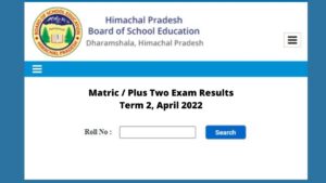 HPBOSE 12th Result 2024