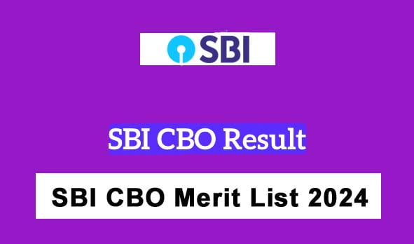 5280 Posts: SBI CBO Result 2024 Released, Check Now