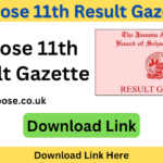 JKBOSE 11th Bi-Annual Result 2024 Gazette