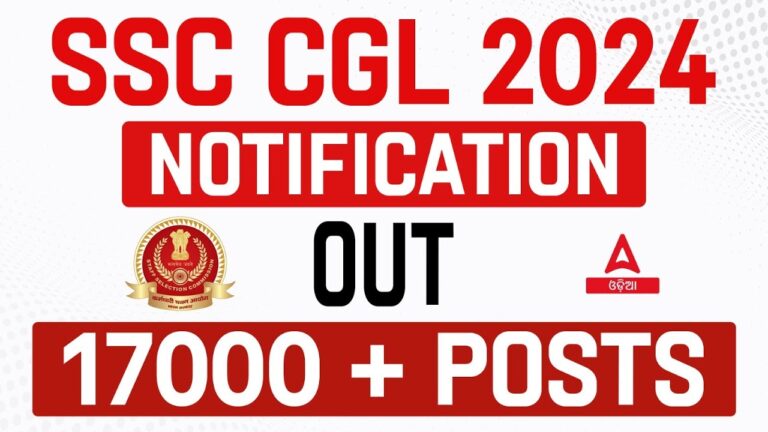 SSC CGL Recruitment 2024 17,000+ Posts, Syllabus, Selection, Direct Link