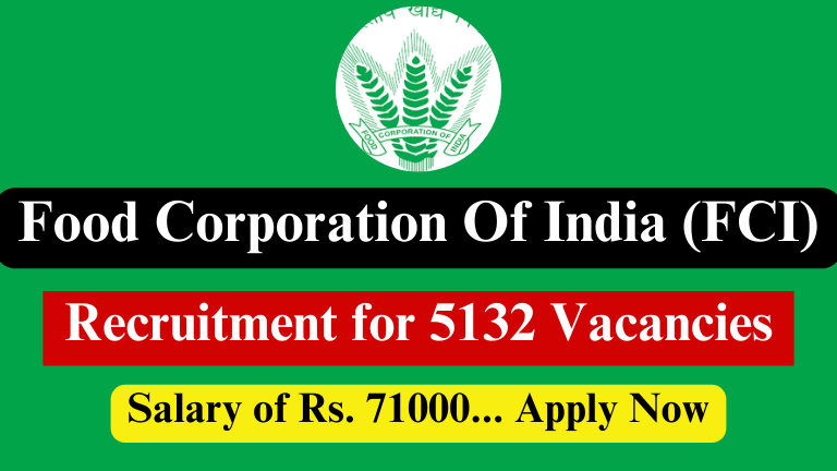 FCI Recruitment 2024