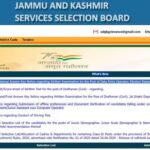 JK Government Refers 281 Vacancies to JKSSB for Recruitment