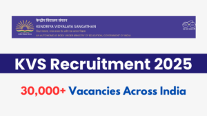 KVS Recruitment 2025