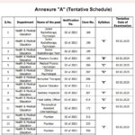 JKSSB Exam Calendar 2025 Released, Download Now