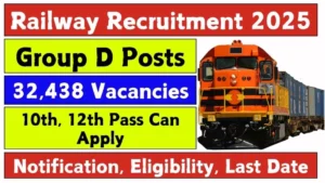 Railway Recruitment 2025 Apply Online, Check Vacancy, Eligibility, Last Date