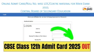 CBSE Admit Card 2025