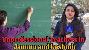 Teachers in J&K Lack Professional Training
