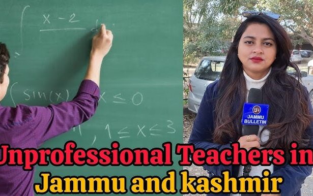 Teachers in J&K Lack Professional Training