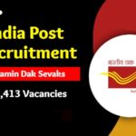 India Post 21413 Fresh Gramin Dak Sevak Posts