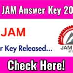 IIT JAM Answer Key 2025