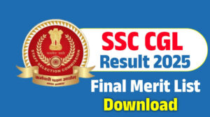 SSC CGL Final Result 2025