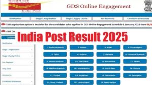 India Post GDS Result 2025 Released, Download GDS Merit List, Cut Off Marks