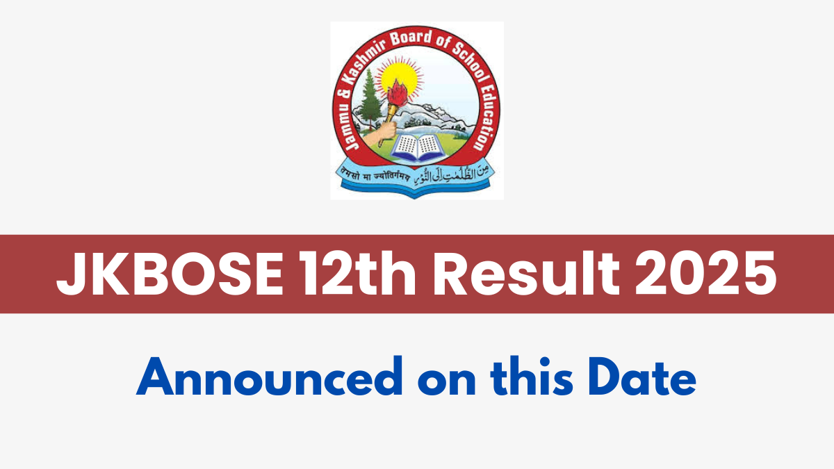 JKBOSE 12th Result 2025