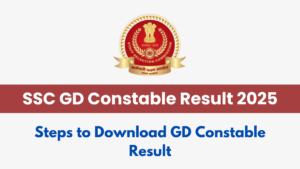 SSC GD Constable Result 2025