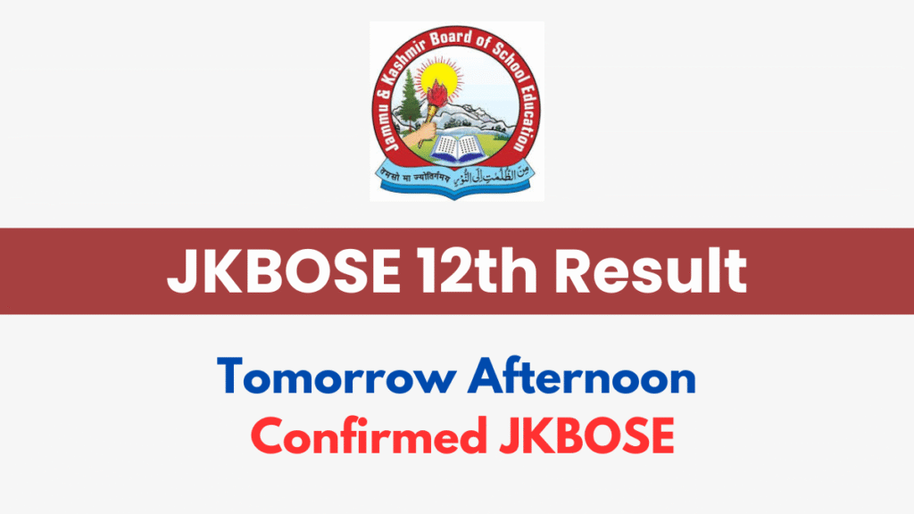 JKBOSE Class 12th Result 2025