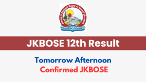 JKBOSE Class 12th Result 2025