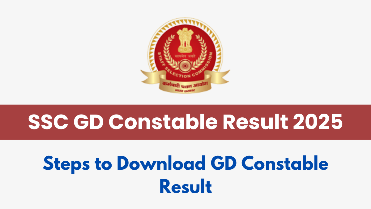 SSC GD Constable Result 2025