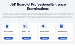 J&K MBBS seat matrix