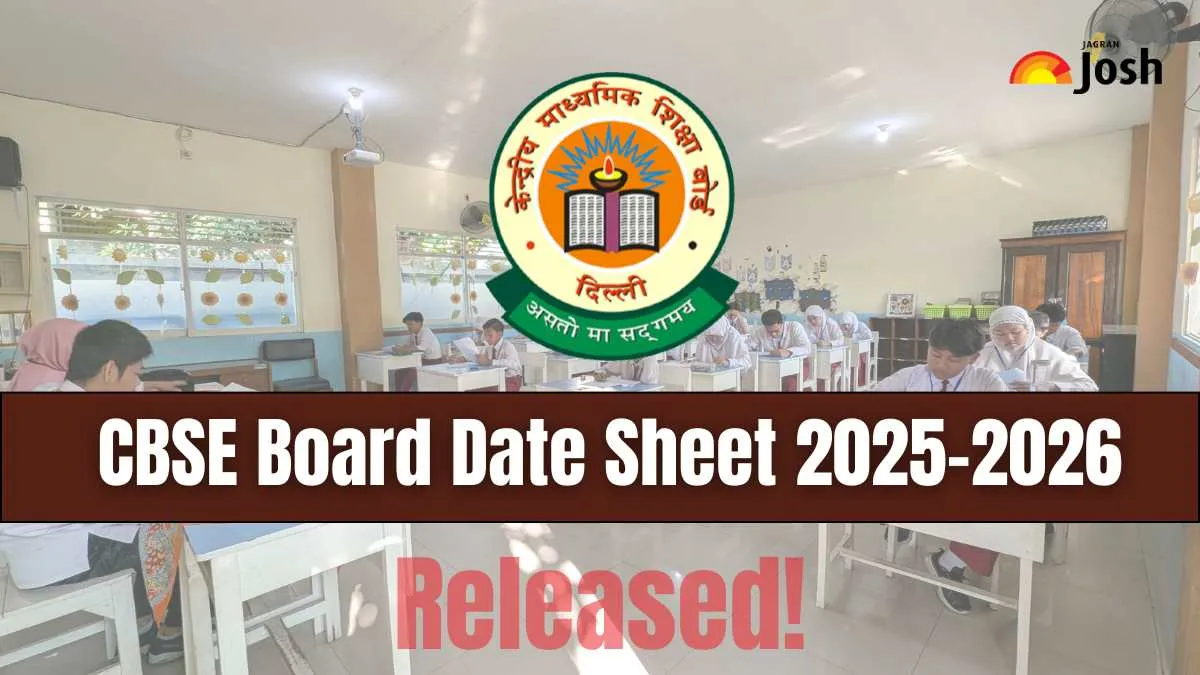 CBSE Date Sheet 2025-2026