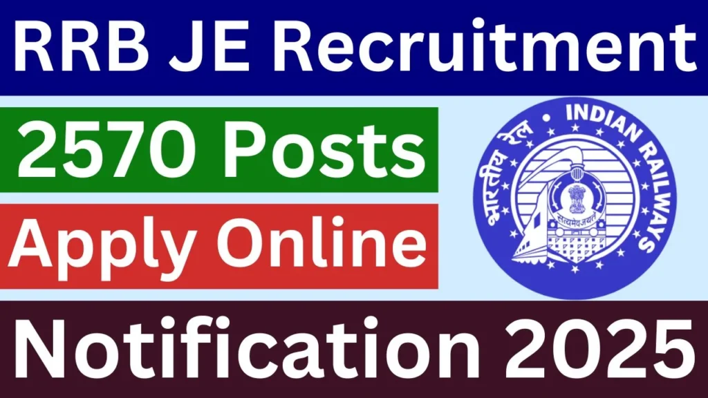 RRB JE Recruitment 2025