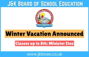 Winter Vacation 2025 in Kashmir