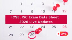 ICSE, ISC Date Sheet 2026
