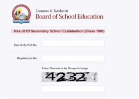 JKBOSE 10th Result 2025