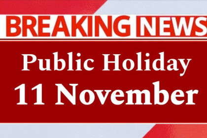 Govt Declares Holiday on November 11