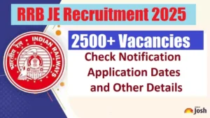 RRB JE Recruitment 2025
