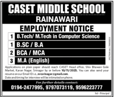 CASET Middle School Recruitment 2025
